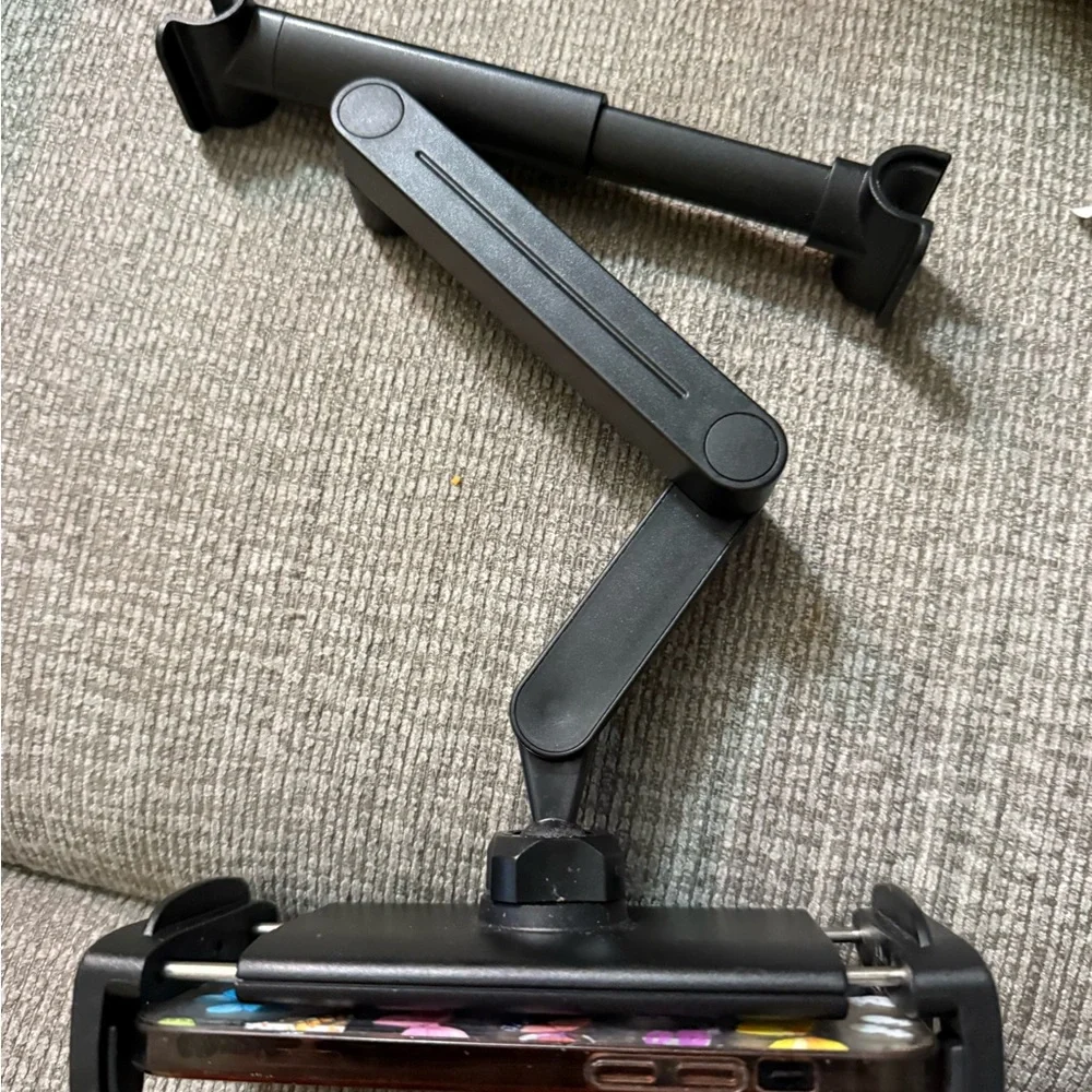 Adjustable Black Tablet Holder